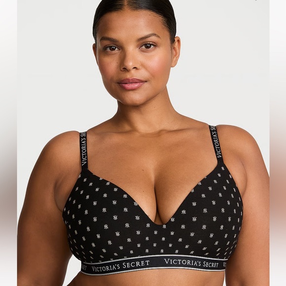 Victoria's Secret Lightly Lined Wireless Cotton Bra - Picture 1 of 4